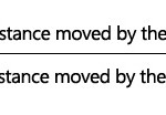 Velocity ratio formula