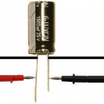 Capacitor testing with ohmmeter