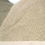 What is sand as a construction material